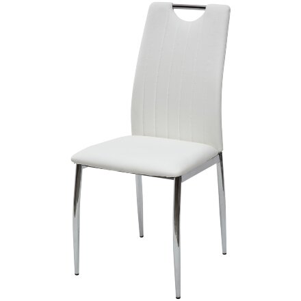 Стул COMFORT 999 PU#601B-10 белый, экокожа М-City 