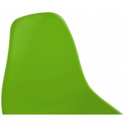 Пластиковый стул Eames PC-015 зеленый 