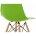 Пластиковый стул Eames PC-015 зеленый 