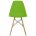 Пластиковый стул Eames PC-015 зеленый 